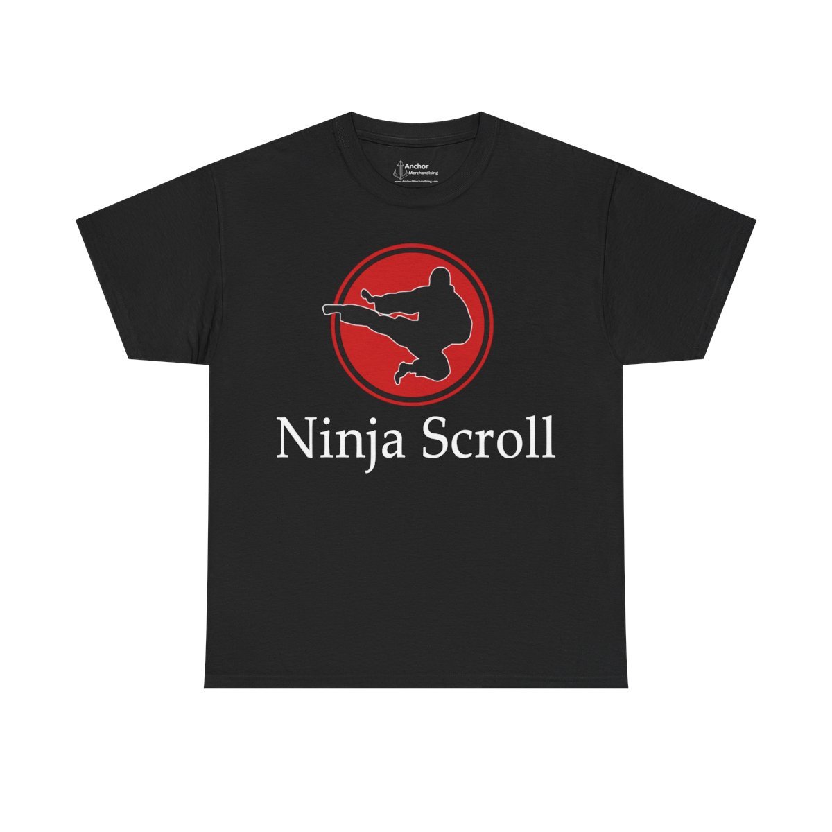 Ninja Scroll Flying Kick Short Sleeve Tshirt