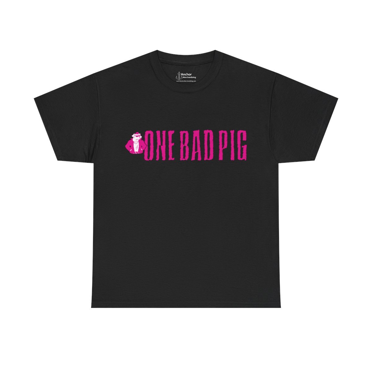 One Bad Pig Smash Logo Short Sleeve Tshirt