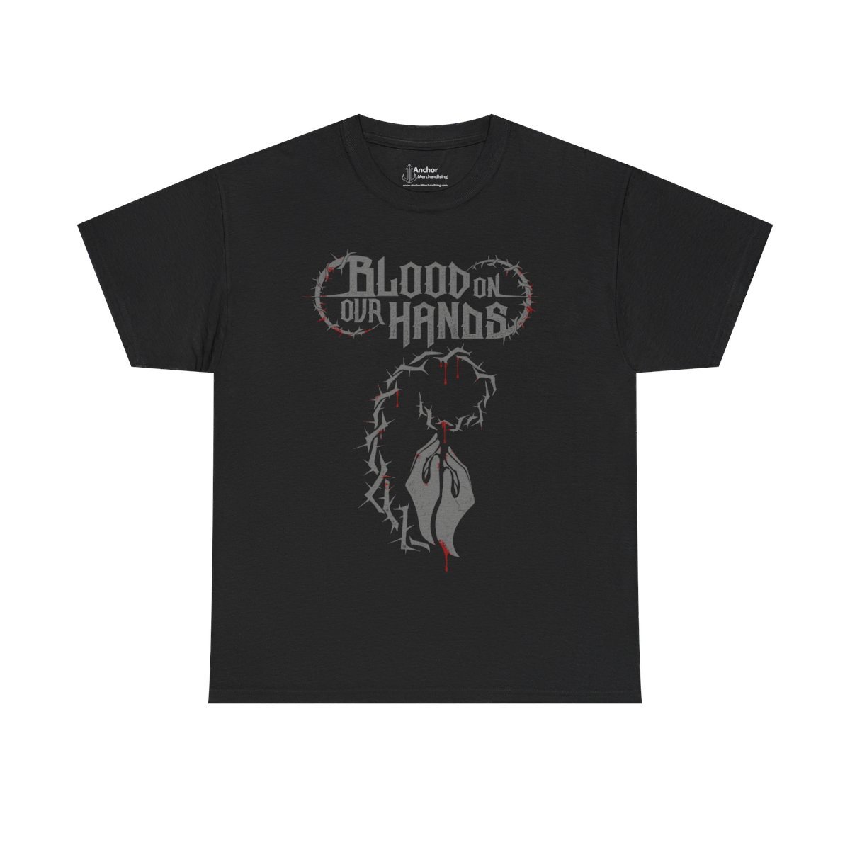Blood on Our Hands Full Size Short Sleeve Tshirt (Meltdown)