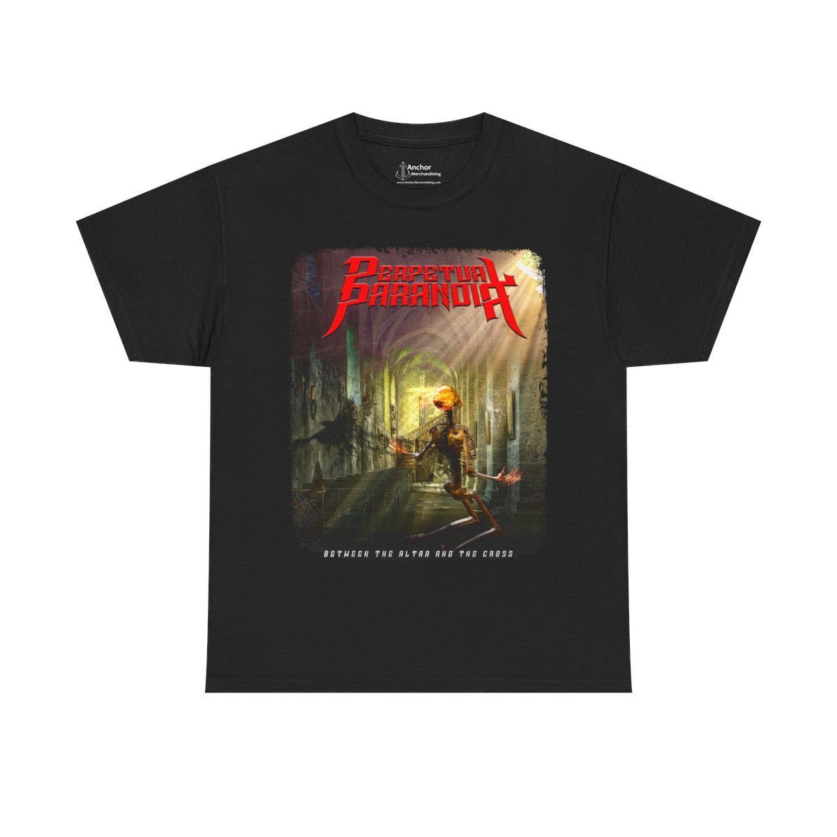 Perpetual Paranoia – Between the Altar And the Cross Short Sleeve Tshirt