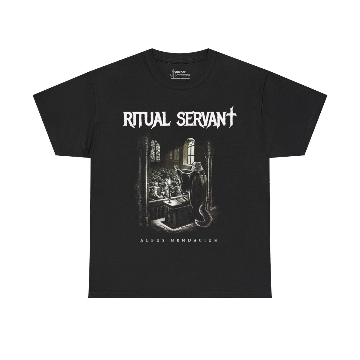Ritual Servant – Albus Mendacium Short Sleeve Tshirt (2-Sided)