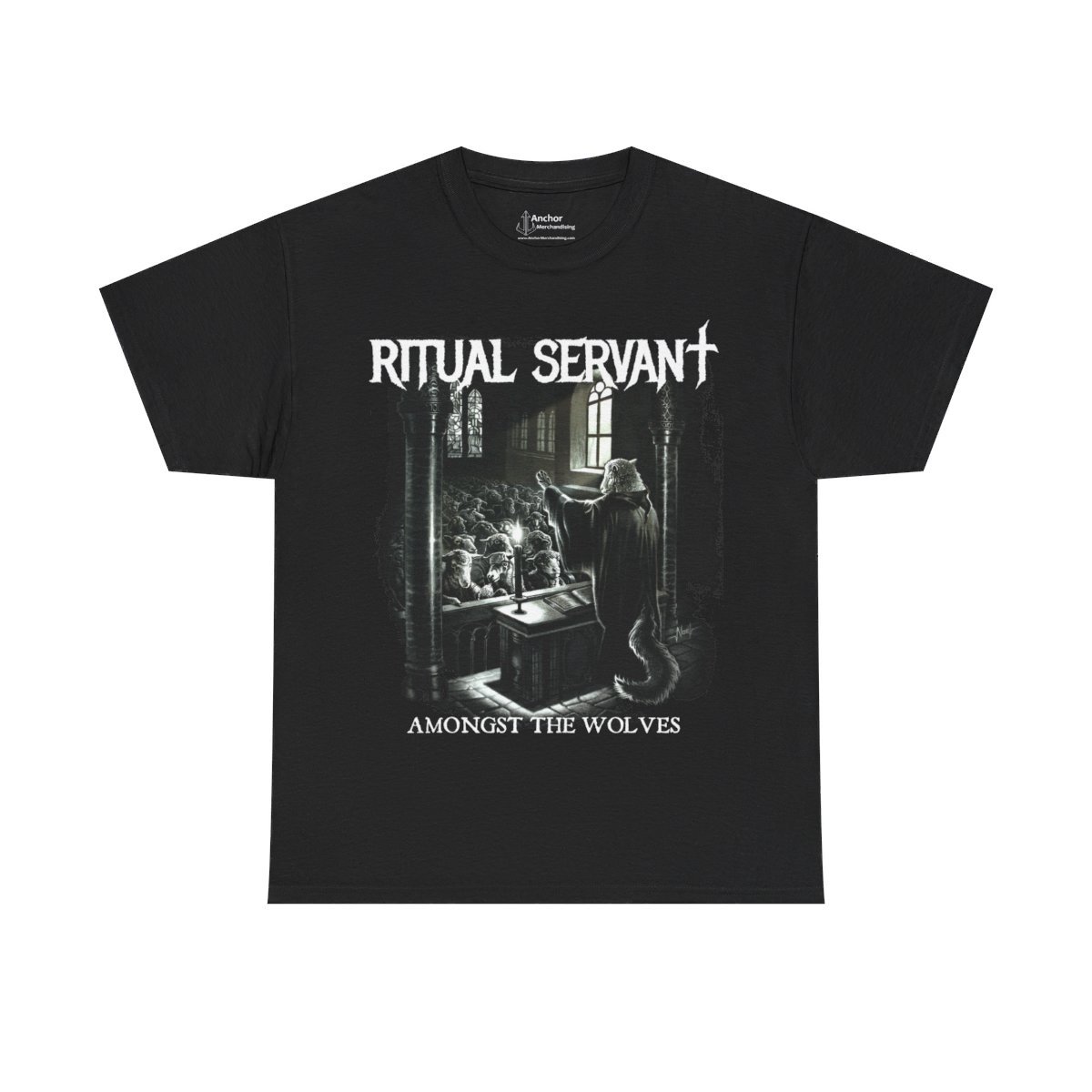 Ritual Servant – Amongst The Wolves Short Sleeve Tshirt (2-Sided)