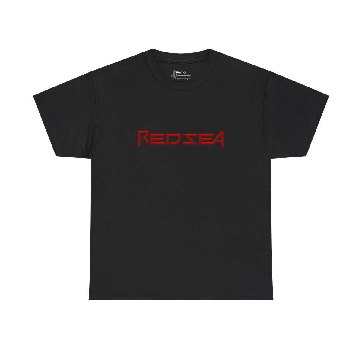 Red Sea Textured Logo Short Sleeve Tshirt (2-Sided)