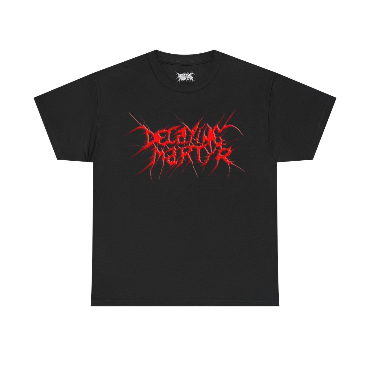 Decaying Martyr 3D Logo (Red) Short Sleeve Tshirt