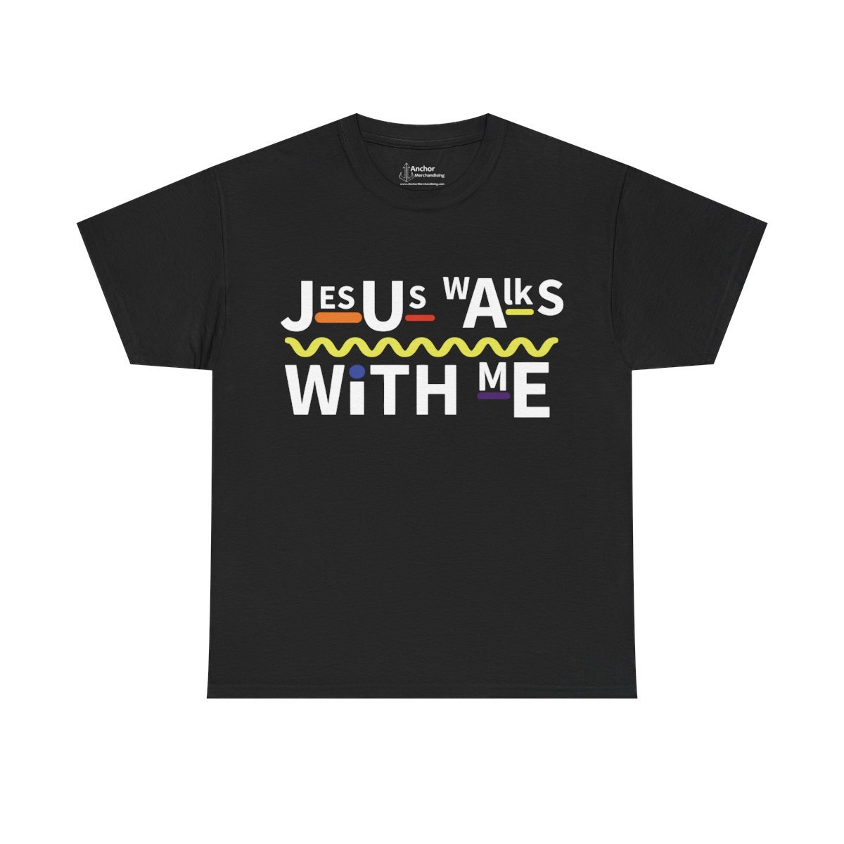 Victorious – Jesus Walks With Me Short Sleeve T-shirt