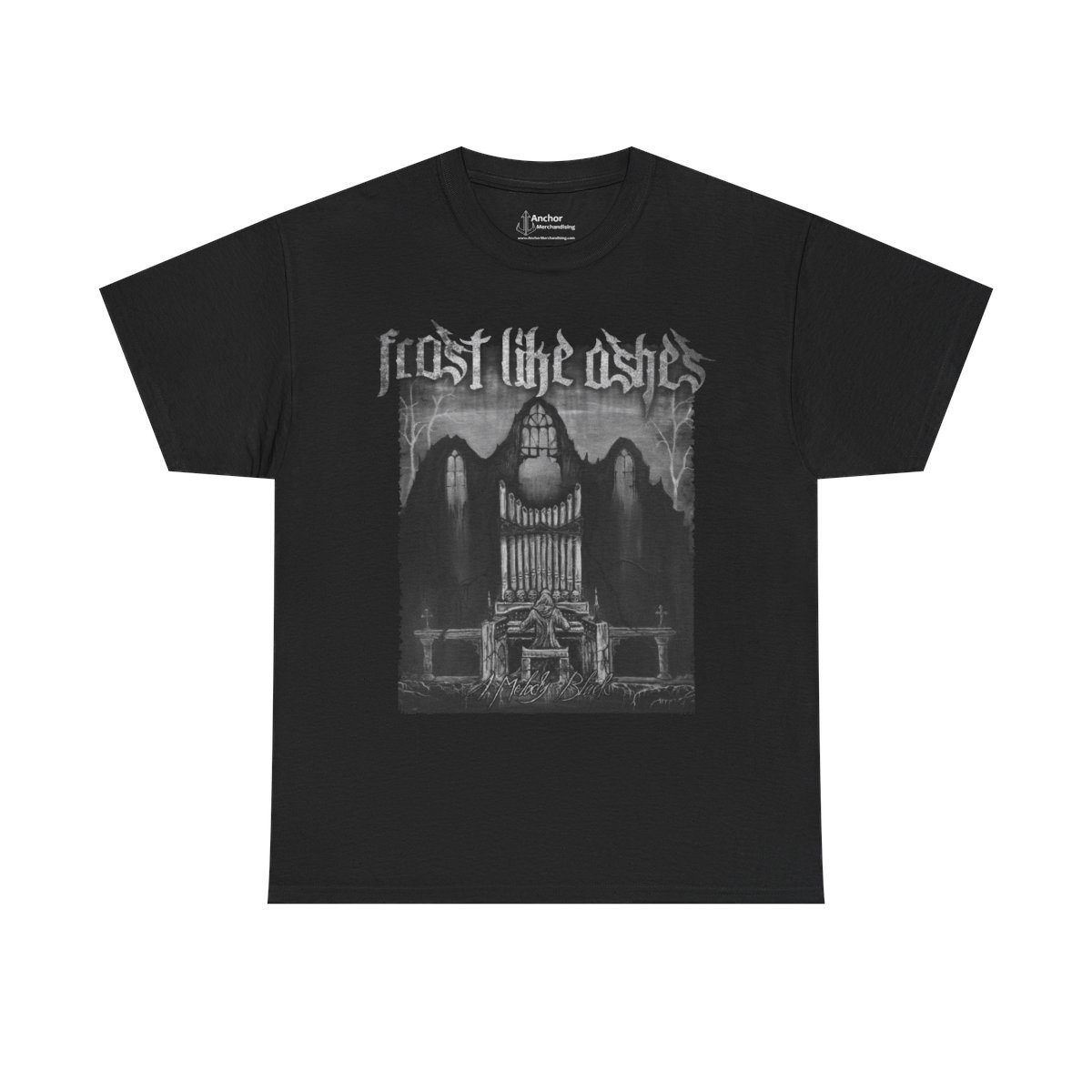 Frost Like Ashes – Melody Black Short Sleeve T-Shirt (2-Sided)
