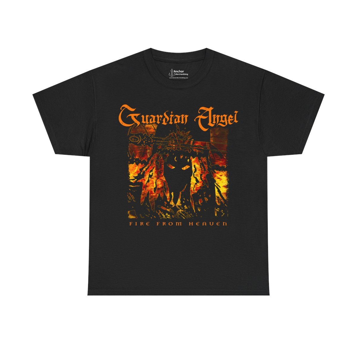 Guardian Angel – Fire From Heaven Short Sleeve Tshirt (2-Sided)