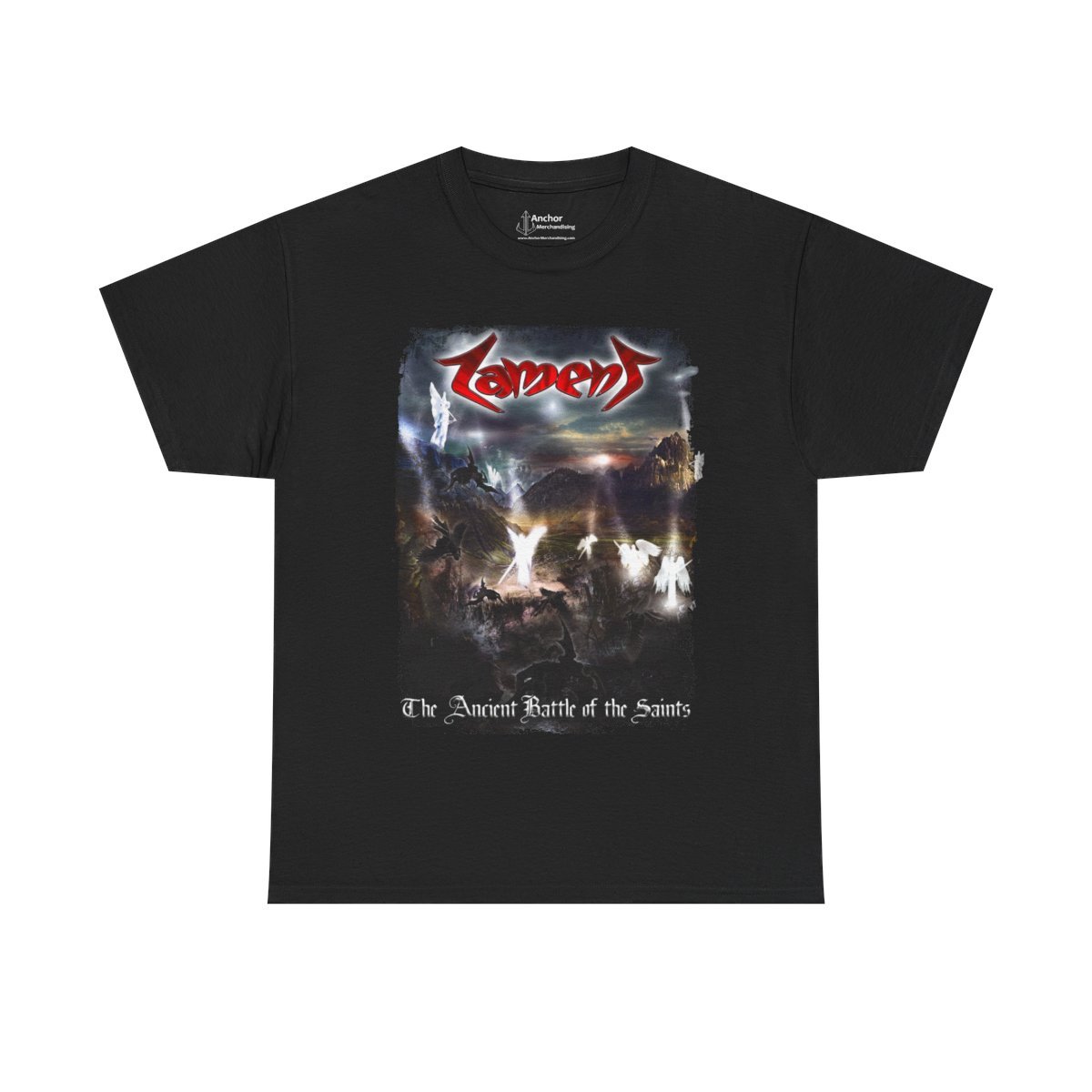 Lament – The Ancient Battle of The Saints Short Sleeve Tshirt (2-Sided)