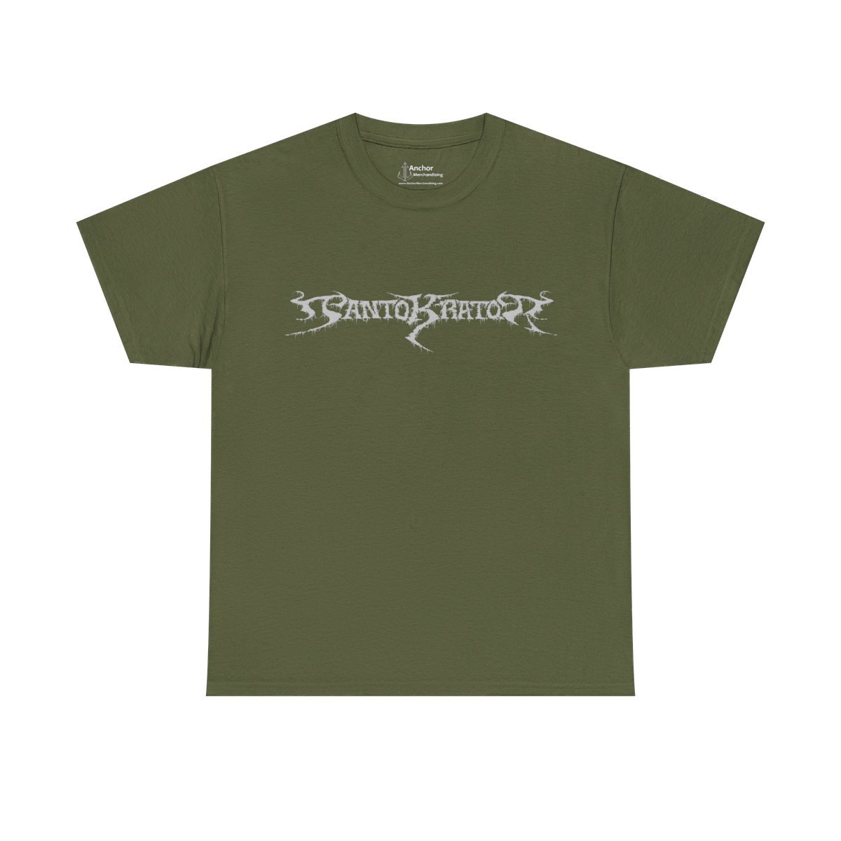 Pantokrator Grey Logo Short Sleeve Tshirt