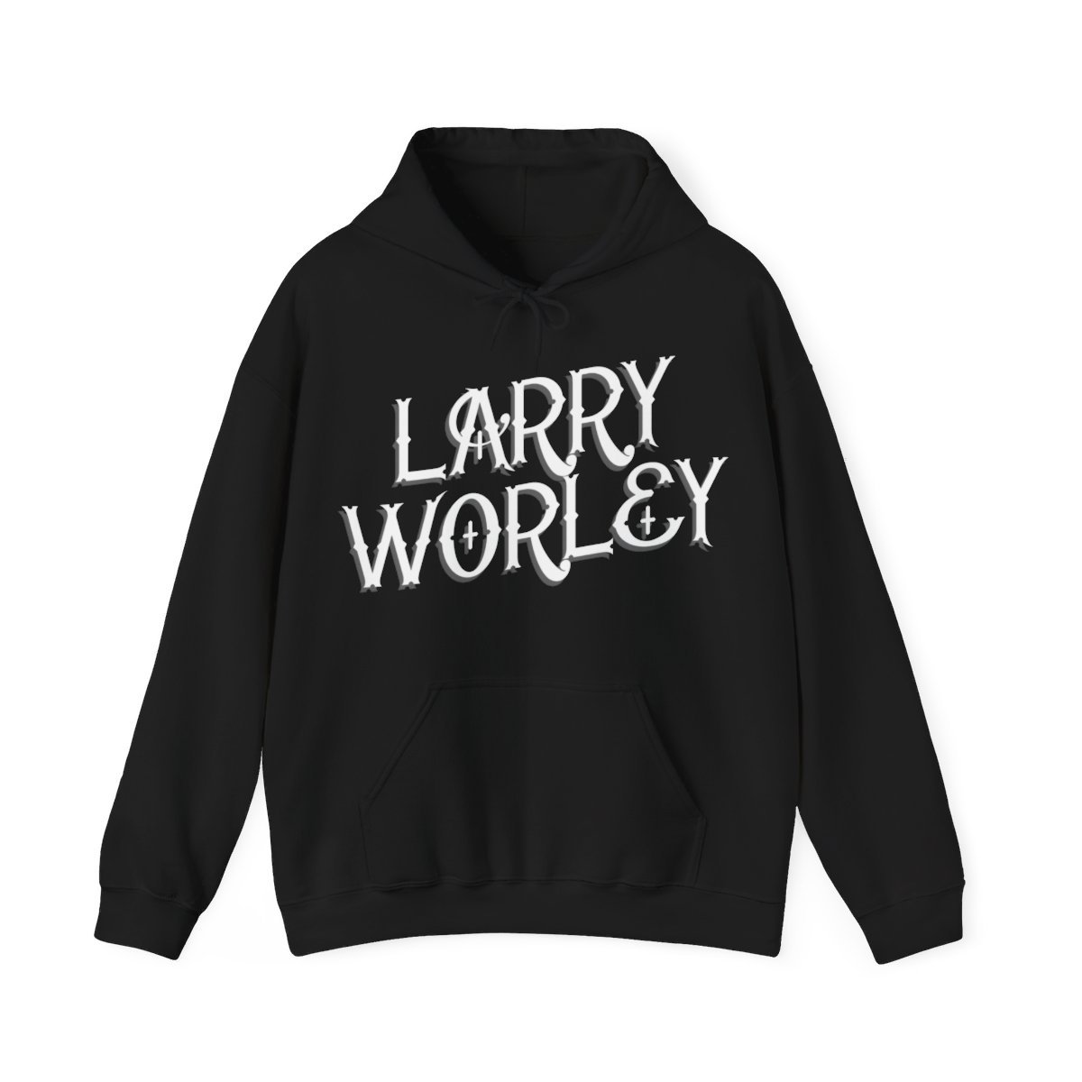 Larry Worley Logo Pullover Hooded Sweatshirt