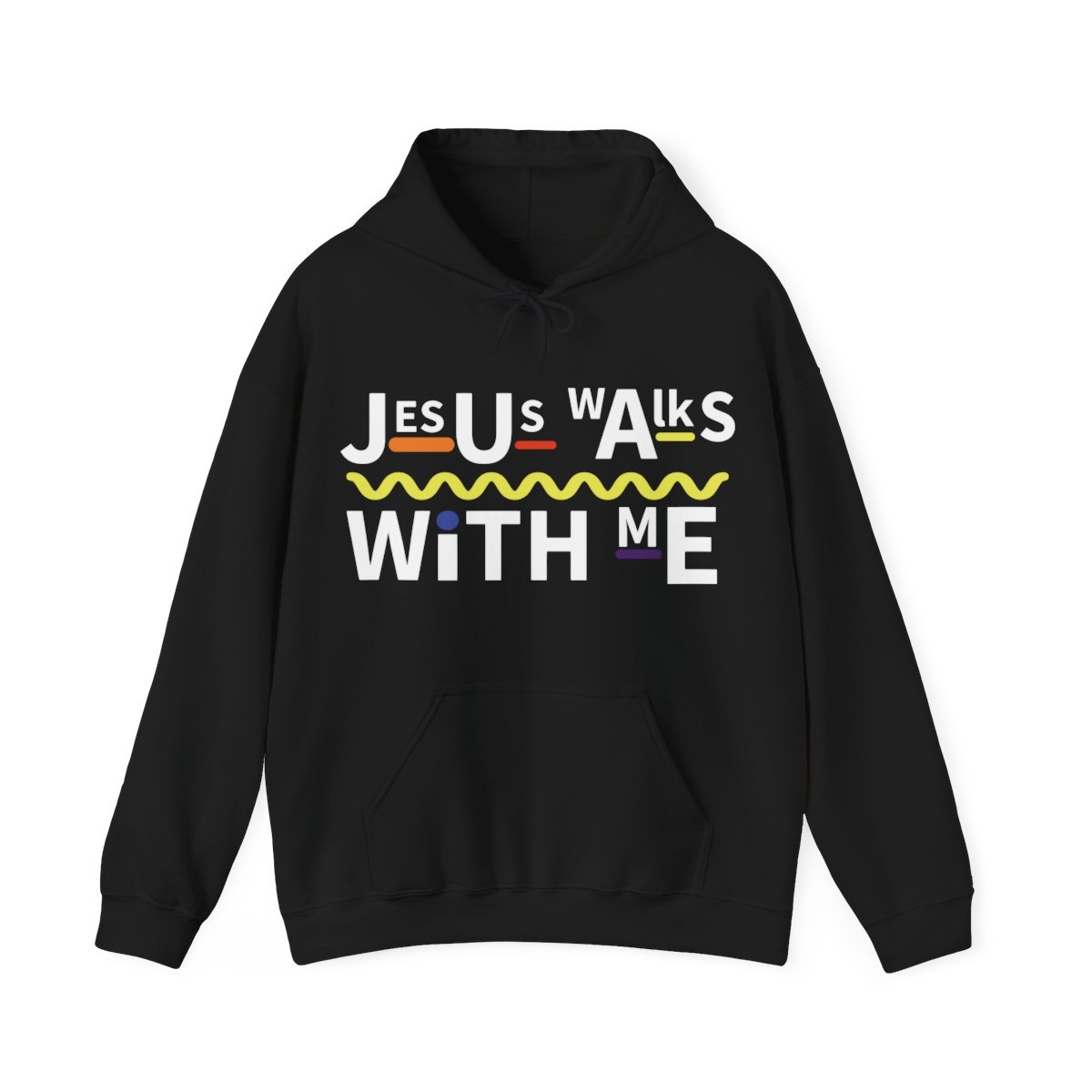 Victorious – Jesus Walks With Me Pullover Hooded Sweatshirt