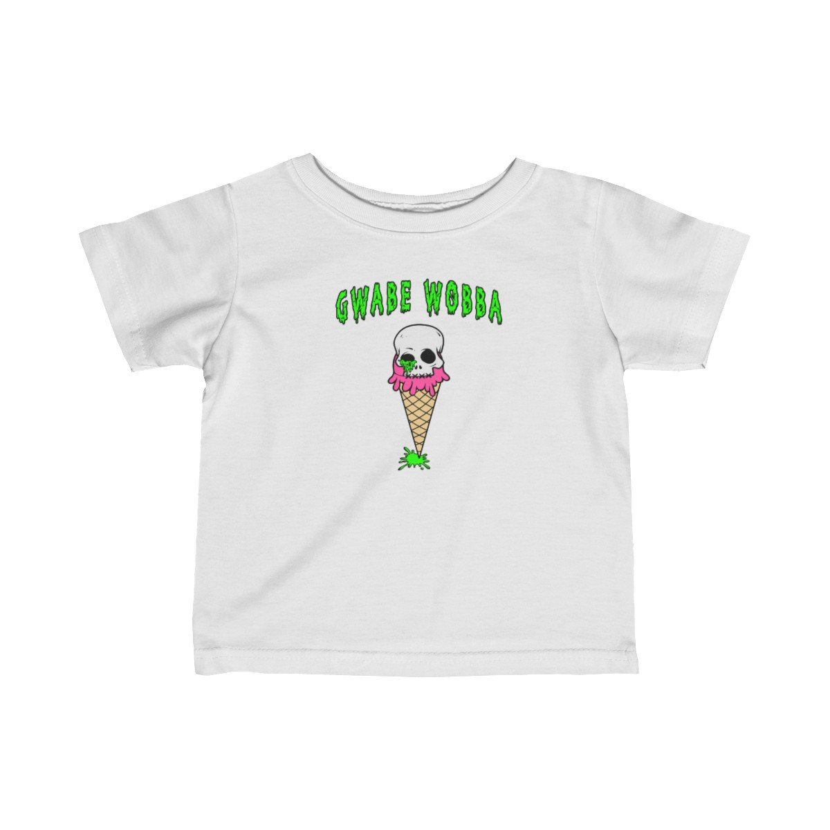Grave Robber – Gwabe Wobba Eye Scream Infant Short Sleeve Tshirt