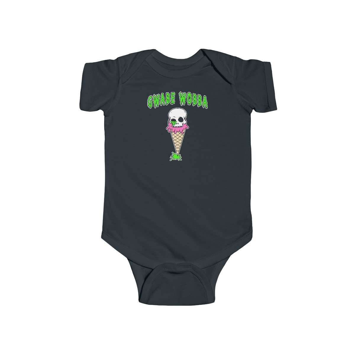 Grave Robber – Gwabe Wobba Eye Scream Infant Fine Jersey Bodysuit